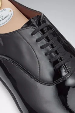 Black 6 Tie Patent Leather Dress Shoes 7 Black 6 Tie Patent Leather Dress Shoes -Fashion-New and Lingwood 0000000269933 3