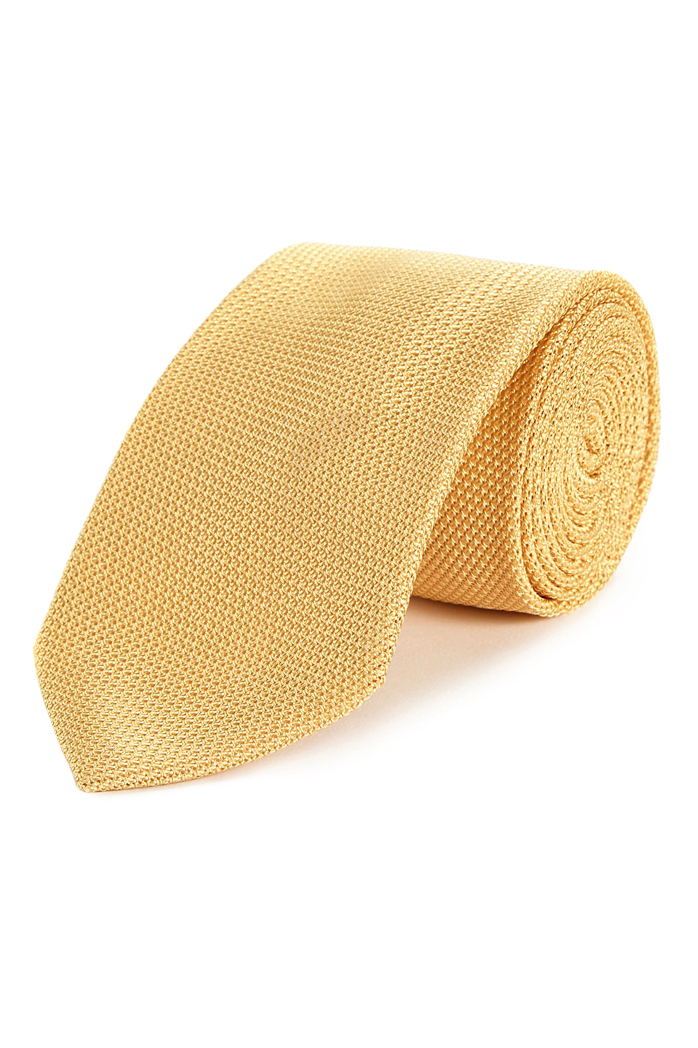 Yellow Grenadine Small Weave Tie 1 Yellow Grenadine Small Weave Tie