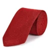 Red Grenadine Small Weave Tie