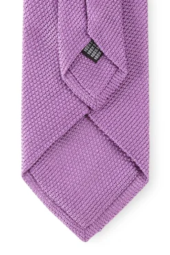 Lilac Grenadine Small Weave Tie -Fashion-New and Lingwood 0000000638517 3