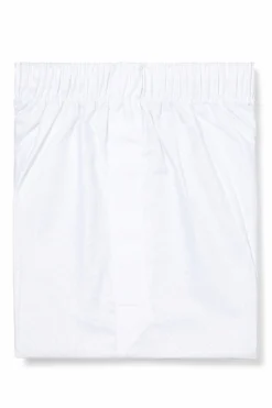 White Oxford Cotton Boxer Shorts