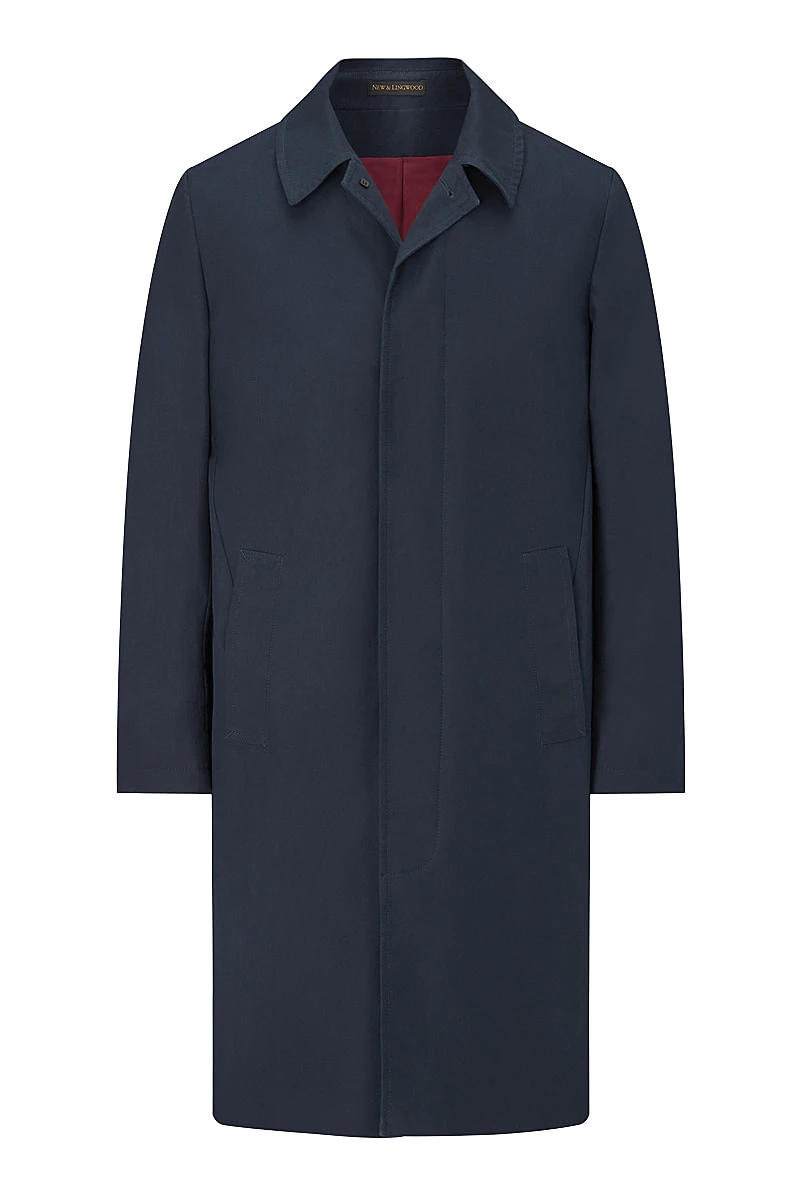 Navy Ventile® Rain Mac 1 Navy Ventile® Rain Mac