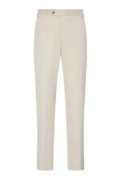 Stone Flat Front Cotton Chinos 10 Stone Flat Front Cotton Chinos -Fashion-New and Lingwood 1322407 stone 1