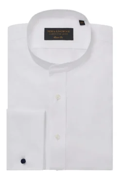 Front Page -Fashion-New and Lingwood 1415009 neckbandclassicdcshirt white 1 1