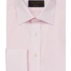 Pink Poplin St James's Collar Classic Fit Double Cuff Shirt