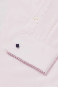 Pink Poplin St James's Collar Classic Fit Double Cuff Shirt -Fashion-New and Lingwood 14150102 foldpoplinclassicfitstjamesscollarshirtdc pink 3