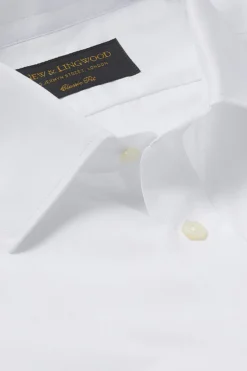 White Poplin St James's Collar Classic Fit Shirt