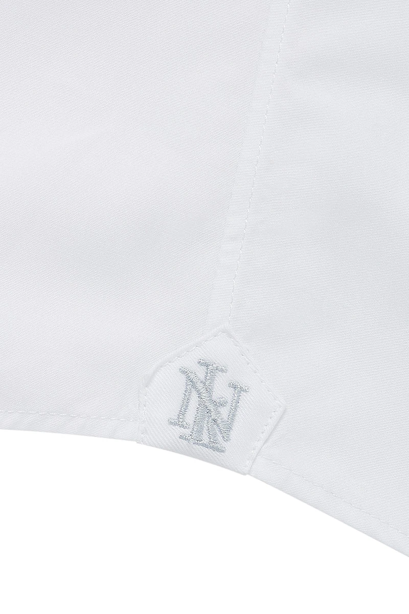 White Marcella Classic Fit Double Cuff Evening Shirt 4 White Marcella Classic Fit Double Cuff Evening Shirt - Image 4