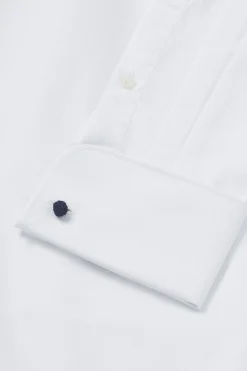 White Marcella Tailored Fit Evening Shirt -Fashion-New and Lingwood 1715018 whitemarcellatailoredfiteveningshirt white 3