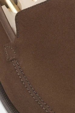 Tobacco Calf Suede Eton Loafers 7 Tobacco Calf Suede Eton Loafers -Fashion-New and Lingwood 2013009402 d 1