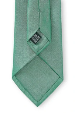 Duck Egg Classic Satin Silk Tie -Fashion-New and Lingwood 3022620 plain silk tie duck egg duck egg 4