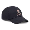 Navy Skull & Crossbones Cotton Baseball Cap