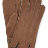 Light Brown Shearling Gloves