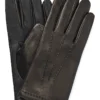 Black Nappa Cashmere Lined Gloves