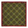 Burgundy Engineered Silk Pocket Square