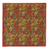 Red Bird Garden Silk Pocket Square