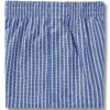 Blue Stripe Cotton Boxer Shorts