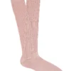 Light Pink Long Cotton Socks