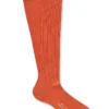 Rust Long Cotton Socks