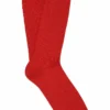 Scarlet Mid Calf Lightweight Wool Socks