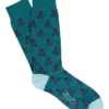 Petrol Skull & Crossbones Mid Calf Cotton Socks