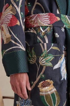 Embroidered Floral Lined Dressing Gown -Fashion-New and Lingwood 402274 2 1 1 scaled