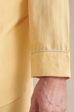 Yellow Brushed Cotton Pyjama Set -Fashion-New and Lingwood 4522620 brushed cotton twill pyjama set 018 0000 4522620 brushed cotton twill pyjama set 061 scaled