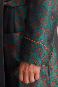 Bellagio Paisley Unlined Silk Dressing Gown -Fashion-New and Lingwood bellagio paisley unlined silk dressing gown 080 scaled