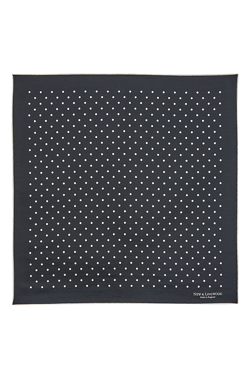 Black Polka Dot Pocket Square 1 Black Polka Dot Pocket Square