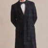 Black Watch Unlined Cashmere Dressing Gown