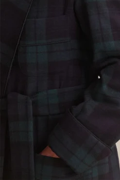 Black Watch Unlined Cashmere Dressing Gown -Fashion-New and Lingwood black watch dg 0004 layer 10