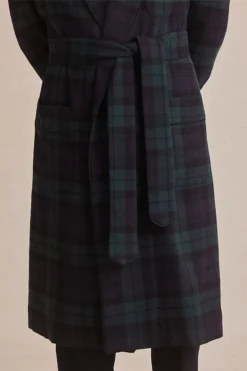 Black Watch Unlined Cashmere Dressing Gown -Fashion-New and Lingwood black watch dg 0005 layer 9