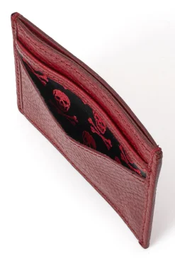 Burgundy Leather Credit Card Holder -Fashion-New and Lingwood burgundy leather credit card holder 4