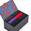 Business Mid Calf Cotton 6 Sock Gift Box
