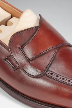 Chestnut Calf Leather Butterfly Loafers -Fashion-New and Lingwood butterfly loafer chsntb 3 1