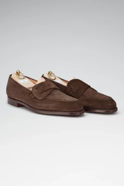 Espresso Calf Suede Butterfly Loafers -Fashion-New and Lingwood butterfly loafer exprss 1 1
