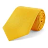 Gold Classic Satin Silk Tie