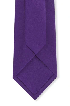 Purple Classic Satin Silk Tie -Fashion-New and Lingwood classic satin tie purple classic satin tie 4