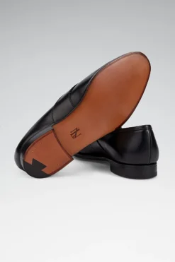 Black Full Saddle Loafers E Width -Fashion-New and Lingwood full saddle loafers blkclf 2 1