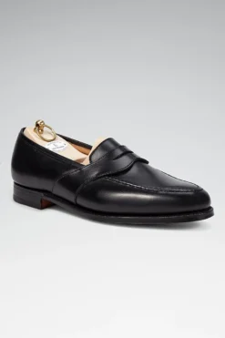 Black Full Saddle Loafers E Width