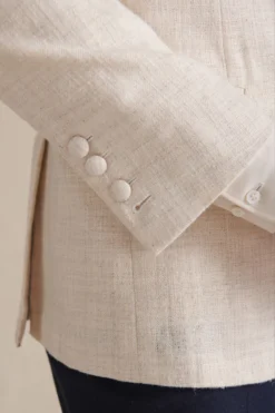 Cream Shawl Collar Double Breasted Evening Jacket 7 Cream Shawl Collar Double Breasted Evening Jacket -Fashion-New and Lingwood slubli 2 scaled