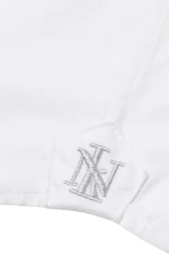 White Poplin Cutaway Collar Tailored Fit Single Cuff Shirt -Fashion-New and Lingwood white poplin classic stj collar dc shirt d