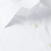 White Poplin St James's Collar Classic Fit Single Cuff Shirt